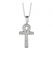 Jewelmi Custom 14k White Gold Diamond Necklace