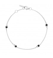 Tacori Sterling Silver Petite Gemstones Women's Bracelet - SB23219