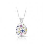 Belle Etoile Byzantine Multi Stone Pendant