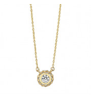 Jewelmi Custom 14k Yellow Gold Diamond Necklace