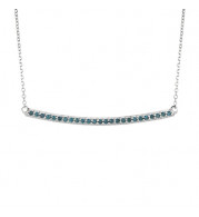 Jewelmi Custom 14k White Gold Diamond Necklace