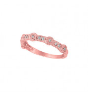 Jewelmi Custom 14k Rose Gold Diamond Ring