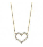 Jewelmi Custom 14k Yellow Gold Diamond Necklace