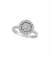 Jewelmi Custom 14k White Gold Diamond Ring