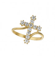 Jewelmi Custom 14k Yellow Gold Diamond Ring