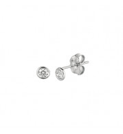 Jewelmi Custom 14k White Gold Diamond Earrings