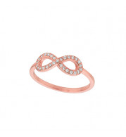 Jewelmi Custom 14k Rose Gold Diamond Ring