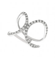 Jewelmi Custom 14k White Gold Diamond Ring