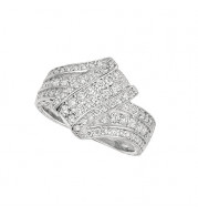 Jewelmi Custom 14k White Gold Diamond Ring