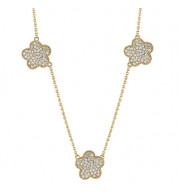 Jewelmi Custom 14k Yellow Gold Diamond Necklace