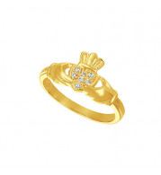 Jewelmi Custom 14k Yellow Gold Diamond Ring