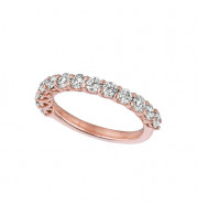 Jewelmi Custom 14k Rose Gold Diamond Ring