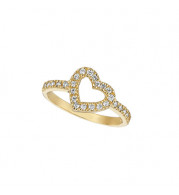 Jewelmi Custom 14k Yellow Gold Diamond Ring