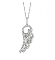 Jewelmi Custom 14k White Gold Diamond Necklace