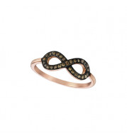 Jewelmi Custom 14k Rose Gold Diamond Ring