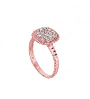 Jewelmi Custom 14k Yellow Gold Diamond Ring
