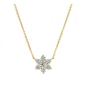 Jewelmi Custom 14k Yellow Gold Diamond Necklace