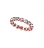 Jewelmi Custom 14k Rose Gold Diamond Ring