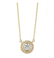 Jewelmi Custom 14k Yellow Gold Diamond Necklace