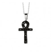 Jewelmi Custom 14k White Gold Diamond Necklace