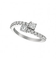 Jewelmi Custom 14k White Gold Diamond Ring