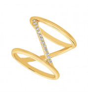 Jewelmi Custom 14k Yellow Gold Diamond Ring