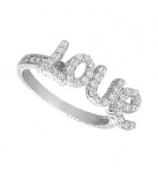 Jewelmi Custom 14k White Gold Diamond Ring