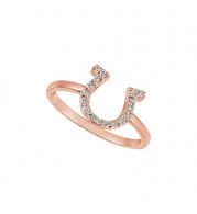 Jewelmi Custom 14k Rose Gold Diamond Ring