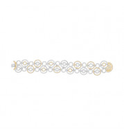 Belle Etoile Concentra Two Tone Bracelet