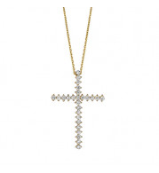 Jewelmi Custom 14k Yellow Gold Diamond Necklace