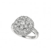 Jewelmi Custom 14k White Gold Diamond Ring