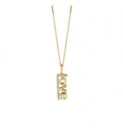 Jewelmi Custom 14k Yellow Gold Diamond Necklace
