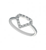 Jewelmi Custom 14k White Gold Diamond Ring