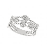 Jewelmi Custom 14k White Gold Diamond Ring