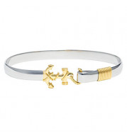 Caribbean Hook White Titanium  Hook Bracelet