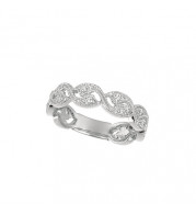 Jewelmi Custom 14k White Gold Diamond Ring