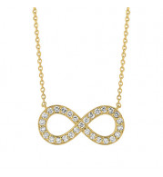 Jewelmi Custom 14k Yellow Gold Diamond Necklace