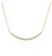 Jewelmi Custom 14k Yellow Gold Diamond Necklace