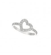 Jewelmi Custom 14k White Gold Diamond Ring