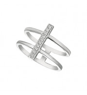 Jewelmi Custom 14k White Gold Diamond Ring