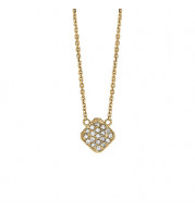 Jewelmi Custom 14k Yellow Gold Diamond Necklace