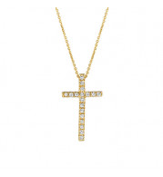Jewelmi Custom 14k Yellow Gold Diamond Necklace