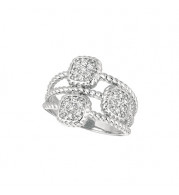 Jewelmi Custom 14k White Gold Diamond Ring