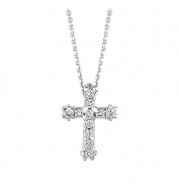 Jewelmi Custom 14k White Gold Diamond Necklace