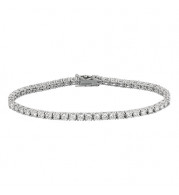 Jewelmi Custom 14k White Gold Diamond Bracelet