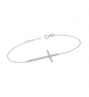 Jewelmi Custom 14k White Gold Diamond Bracelet
