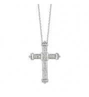 Jewelmi Custom 14k White Gold Diamond Necklace