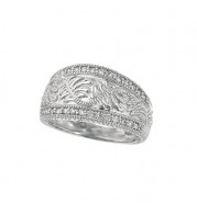 Jewelmi Custom 14k White Gold Diamond Ring