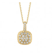 Jewelmi Custom 14k Yellow Gold Diamond Necklace