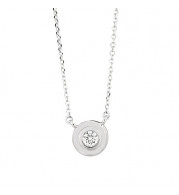 Jewelmi Custom 14k White Gold Diamond Necklace